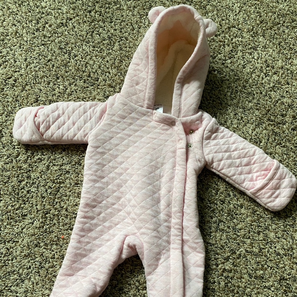 Newborn Quilted Bunting Outfit